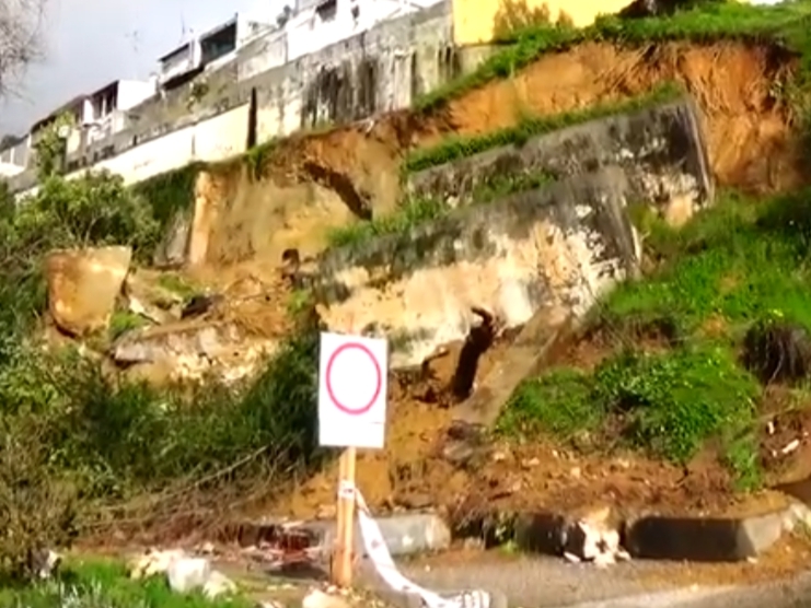 Derrocada atrás do Tribunal de Torres Novas preocupa&nbsp;moradores