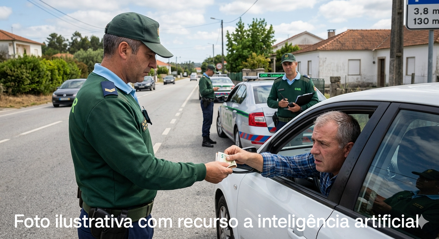 Tentativa de corrupção de militares resulta em detenção em Lousada