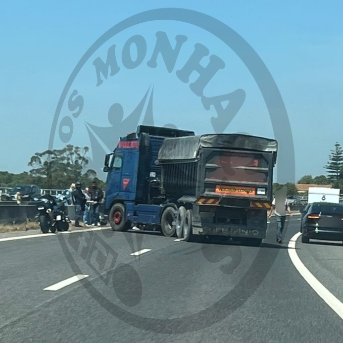 Motociclista gravemente ferido após despiste na Ponte Salgueiro Maia