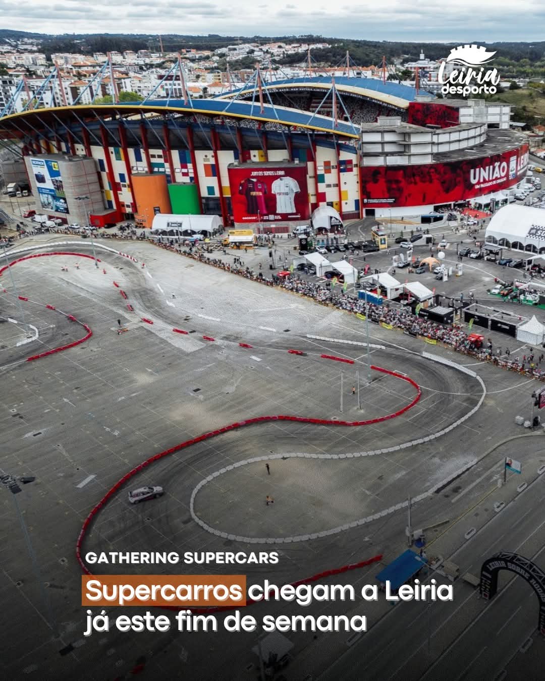 Cortes de Trânsito em Leiria devido ao Gathering Super Cars 2026
