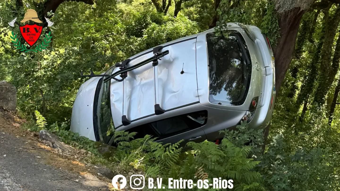 Entre os Rios:Acidente Rodoviário com Vítima Encarcerada Mobiliza Meios de Socorro