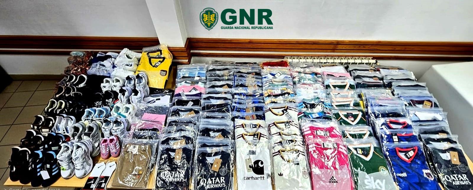 Vila Nova de Foz Côa – Arguido por contrafação e apreensão de 291 artigos contrafeitos