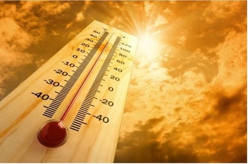 As temperaturas máximas deverão atingir valores muito elevados, entre os 40 e os 43 °C