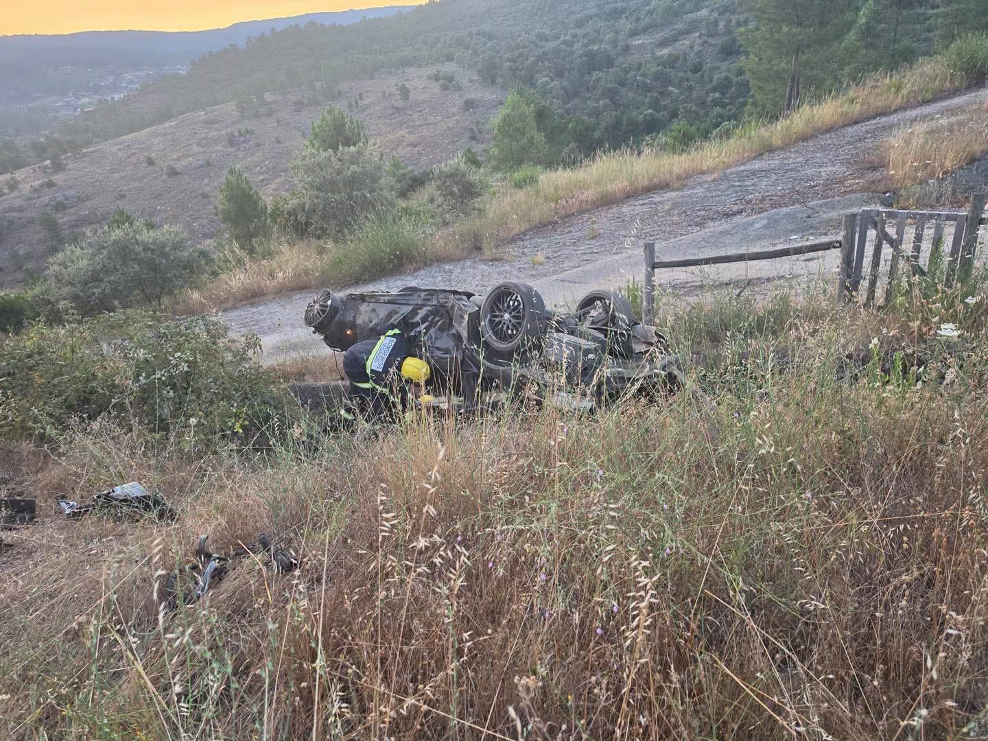 DESPISTE NA A24 CAUSA TRÊS FERIDOS, UM DOS QUAIS GRAVE