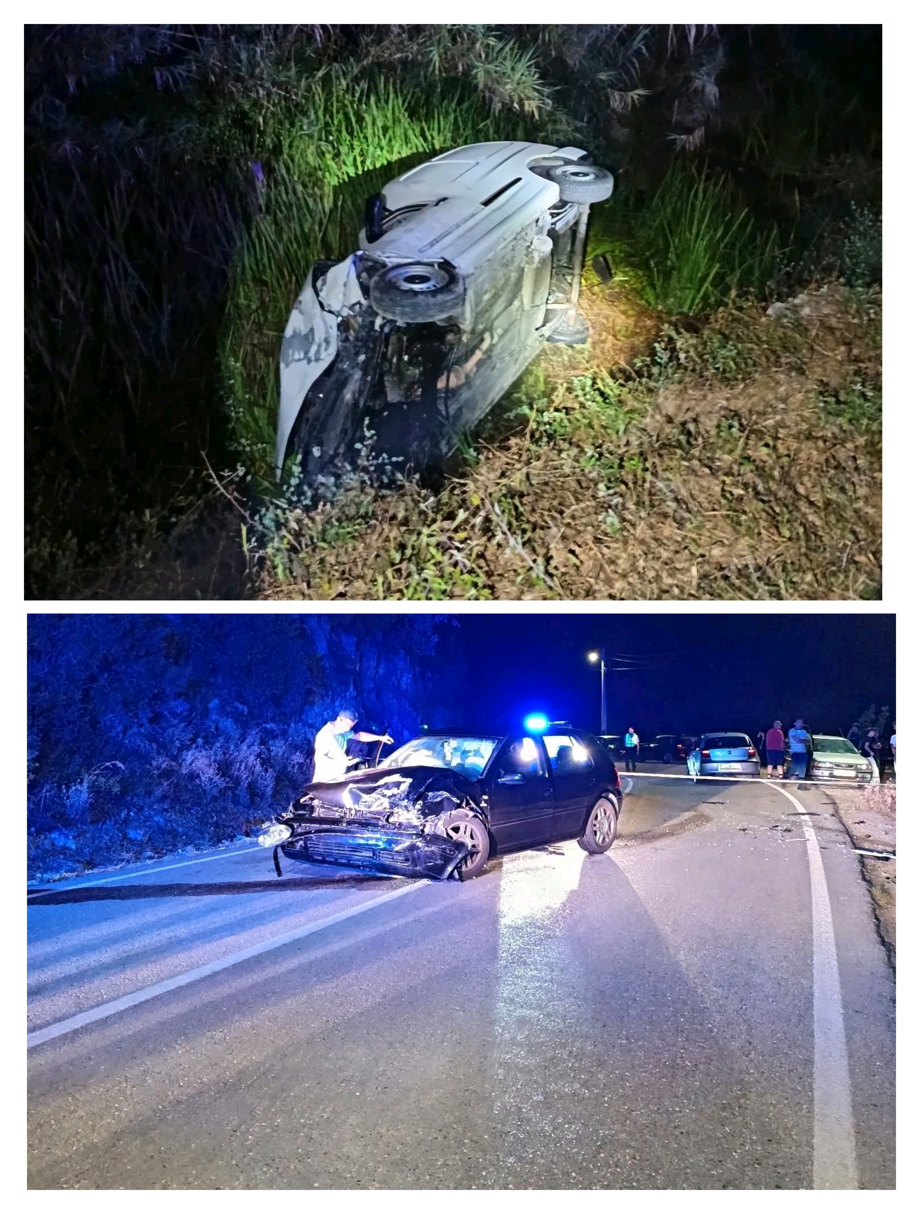 Colisão entre dois veículos ligeiros provoca três feridos na M605 em Condeixa 