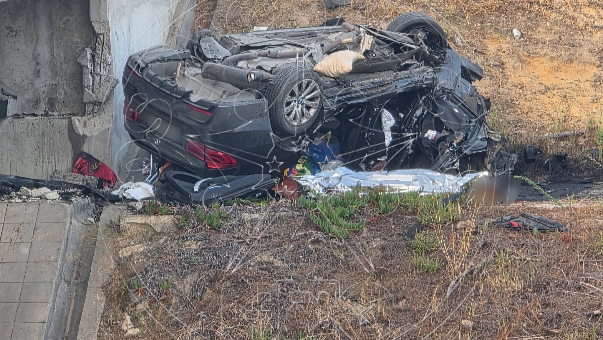 SOBE PARA DOIS O NÚMERO DE MORTOS EM ACIDENTE NA A33 EM FERNÃO FERRO