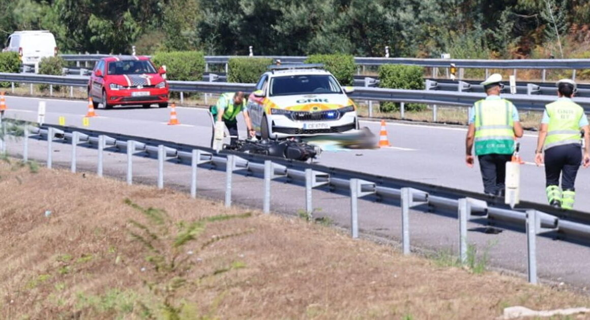 Motociclista de 21 anos morre após colisão com camião na A11 em Guimarães