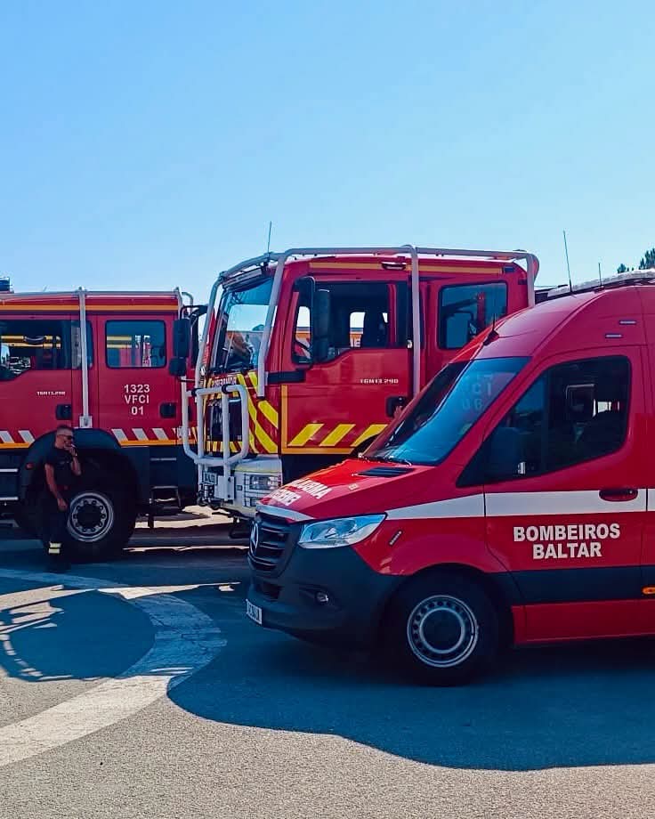 ÚLTIMA HORA | Bombeiro de 25 anos morre durante formação em Baltar, Paredes