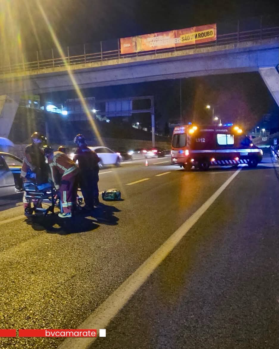 COLISÃO NO IC17 EM CAMARATE FAZ DOIS FERIDOS LIGEIROS