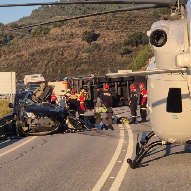 Despiste de camião no IC5 faz um morto e três feridos em Vila Flor