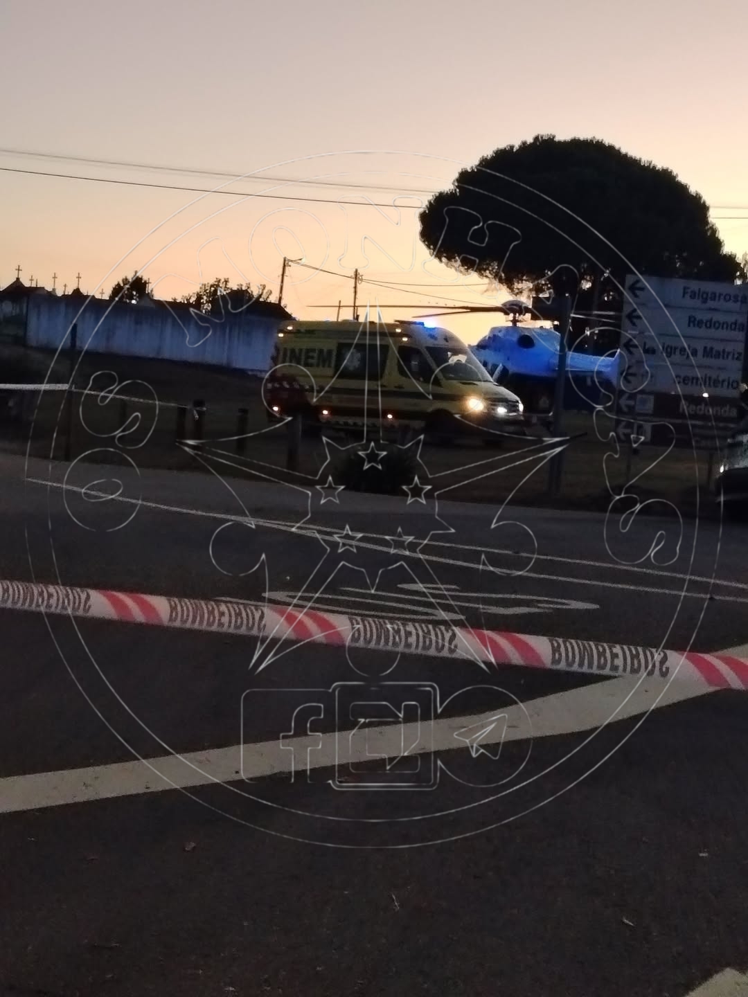 Colisão entre trator e ligeiro faz dois feridos em Castanheira do Vouga